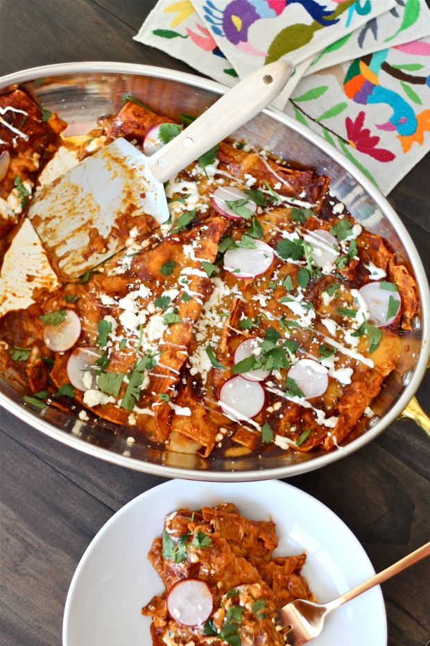 Red Chile and Cheese Enchiladas