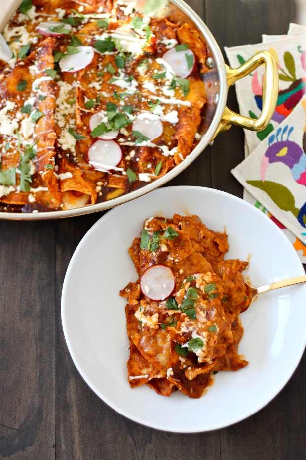 Red Chile and Cheese Enchiladas